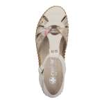 náhled Dámské sandály RIEKER M1655-62 béžová S6