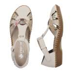 náhled Dámské sandály RIEKER M1655-62 béžová S6