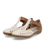 náhled Dámské sandály RIEKER M1688-60 béžová S6