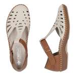 náhled Dámské sandály RIEKER M1688-60 béžová S6