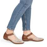 náhled Dámské sandály RIEKER M1688-60 béžová S6