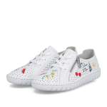 náhled Dámské polobotky RIEKER M2310-80 bílá S6