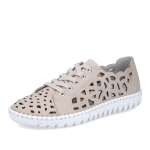 náhled Dámské polobotky RIEKER M2315-60 béžová S6