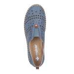 náhled Dámské mokasíny RIEKER M2852-12 modrá S6