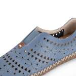 náhled Dámské mokasíny RIEKER M2852-12 modrá S6