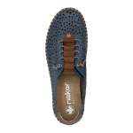 náhled Dámské polobotky RIEKER M2856-12 modrá S6