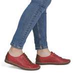 náhled Dámské polobotky RIEKER M2856-33 červená S6