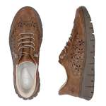 náhled Dámské polobotky RIEKER N1358-22 hnědá S6