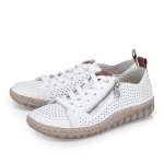 náhled Dámské polobotky RIEKER N2405-80 bílá S6