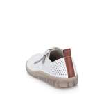 náhled Dámské polobotky RIEKER N2405-80 bílá S6