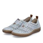 náhled Dámské mokasíny RIEKER N2452-10 modrá S6