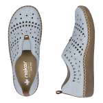 náhled Dámské mokasíny RIEKER N2452-10 modrá S6