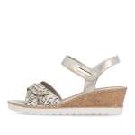 náhľad Dámske sandále REMONTE R6266-90 zlatá S6