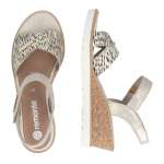 náhľad Dámske sandále REMONTE R6266-90 zlatá S6