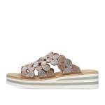 náhled Dámské nazouváky RIEKER V02R8-90 hnědá S6