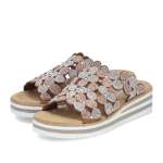 náhled Dámské nazouváky RIEKER V02R8-90 hnědá S6