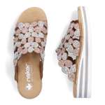 náhled Dámské nazouváky RIEKER V02R8-90 hnědá S6