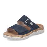 náhled Dámské nazouváky RIEKER V0300-14 modrá S6