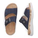 náhled Dámské nazouváky RIEKER V0300-14 modrá S6