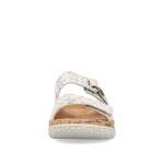 náhled Dámské nazouváky RIEKER V0300-90 bílá S6