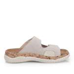 náhled Dámské nazouváky RIEKER V0302-60 béžová S6