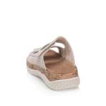 náhled Dámské nazouváky RIEKER V0302-60 béžová S6