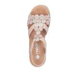 náhled Dámské sandály RIEKER V0613-90 růžová S6