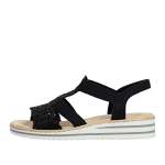 náhled Dámské sandály RIEKER V0646-00 černá S6