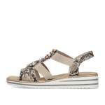 náhled Dámské sandály RIEKER V0649-20 béžová S6