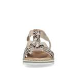 náhled Dámské sandály RIEKER V0649-20 béžová S6