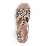 náhled Dámské sandály RIEKER V0649-20 béžová S6