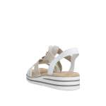 náhled Dámské sandály RIEKER V0656-80 bílá S6