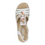 náhled Dámské sandály RIEKER V0656-80 bílá S6