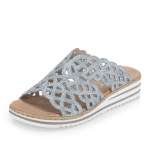 detail Dámské nazouváky RIEKER V0689-12 modrá S6