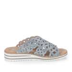 náhled Dámské nazouváky RIEKER V0689-12 modrá S6