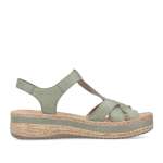 náhled Dámské sandály RIEKER V0919-52 zelená S6