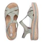 náhled Dámské sandály RIEKER V0919-52 zelená S6