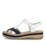 náhled Dámské sandály RIEKER V0919-81 bílá S6