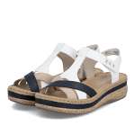 náhled Dámské sandály RIEKER V0919-81 bílá S6