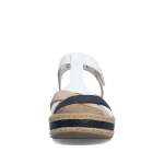 náhled Dámské sandály RIEKER V0919-81 bílá S6