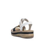 náhled Dámské sandály RIEKER V0919-81 bílá S6