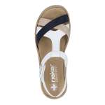 náhled Dámské sandály RIEKER V0919-81 bílá S6