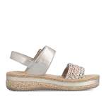 náhled Dámské sandály RIEKER V0951-90 zlatá S6