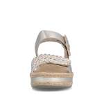 náhled Dámské sandály RIEKER V0951-90 zlatá S6