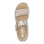 náhled Dámské sandály RIEKER V0951-90 zlatá S6