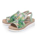 náhled Dámské sandály RIEKER V1241-92 zelená S6