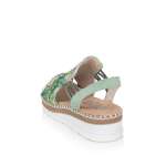 náhled Dámské sandály RIEKER V1241-92 zelená S6