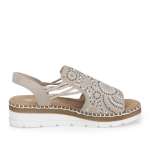 náhled Dámské sandály RIEKER V1246-62 béžová S6