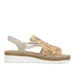 náhled Dámské sandály RIEKER V1268-64 béžová S6