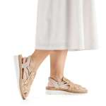 náhled Dámské sandály RIEKER V1268-64 béžová S6